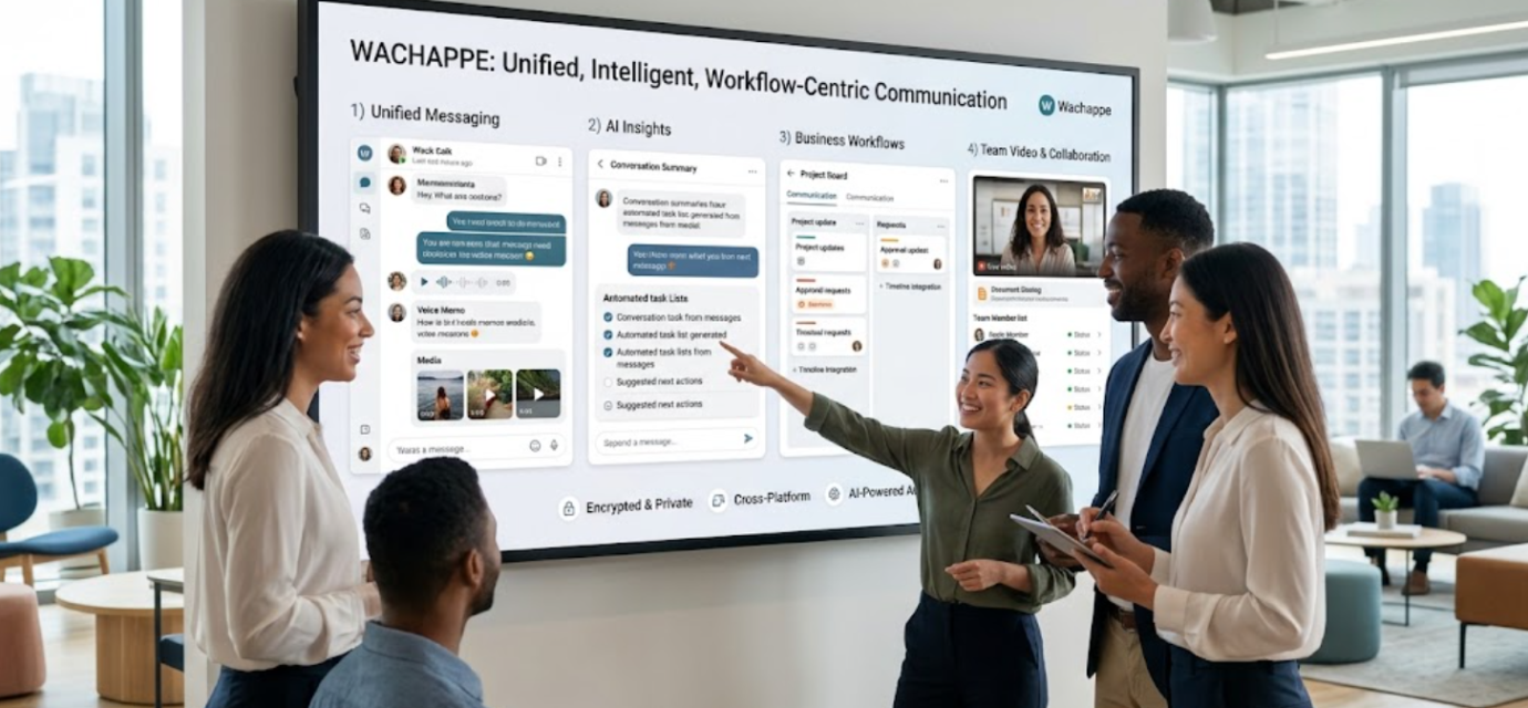 Wachappe next-generation digital communication platform concept