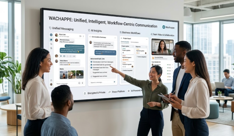 Wachappe next-generation digital communication platform concept